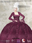 Merlot Brocade Outfit (add)