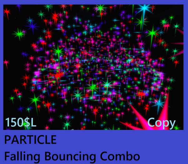 PARTICLE FALLING BOUNCY COMBO