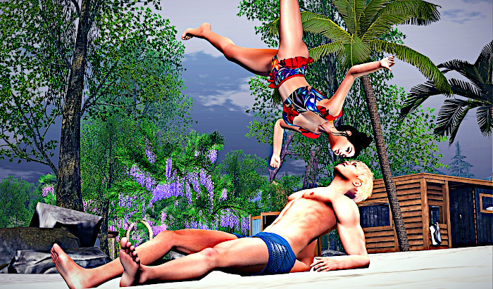 II Pause Poses - Flying Cartwheel