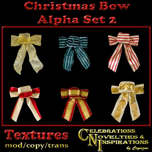 Christmas Xmas Textures Bows 