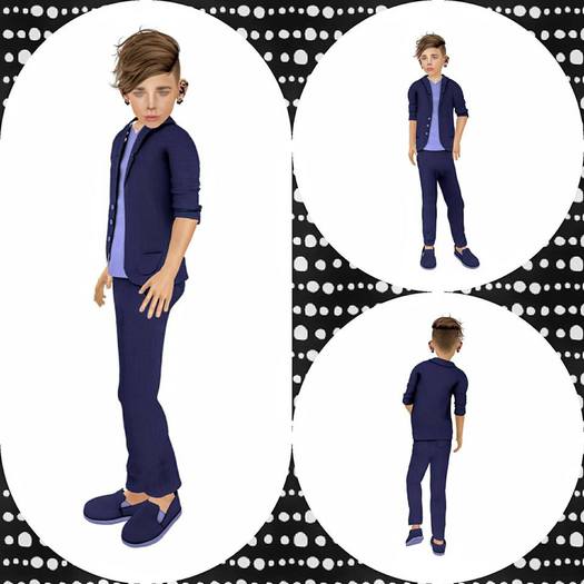 <<TONY>> Tweenster Suit Set Blue