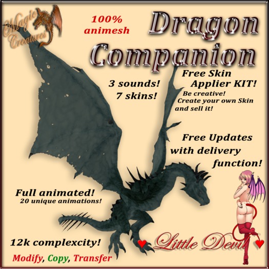 .::Little Devil::. Animesh Dragon Companion