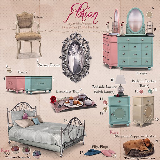 ISPACHI [Florian] Sleeping Puppy In Basket RARE