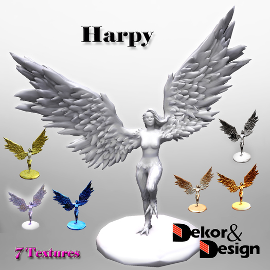 D&D Harpy Statue