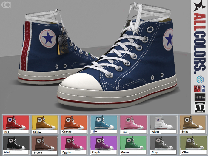 [CA] ALL COLORS SNEAKERS GENTS