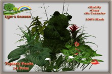 Lady's Garden - Topiary Panda 14 Prim
