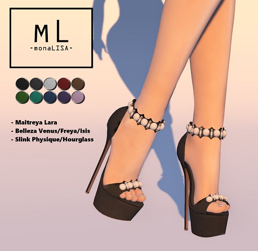 -mL- Paula Heels (Maitreya/Belleza/Slink) V2