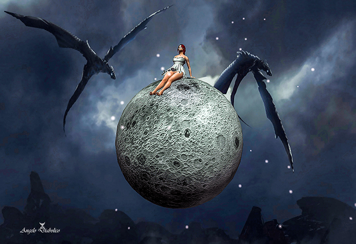 *AAP* Touching the moon/1...