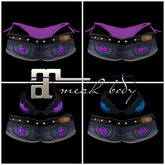 Maitreya Denim Low Rise Booty Shorts with BONUS Tops and Lavender Gringo BOOTS! ROCK A (Add Me To Open Box)
