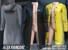 ExalteD - Alex Raincoat {Belleza/Signature/Legacy} PACK