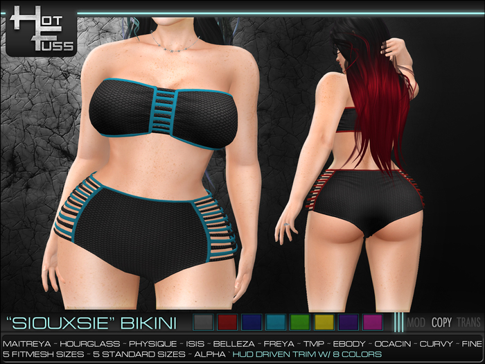 Hot Fuss "Siouxsie" Bikini - DEMO