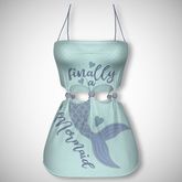 ChicModa // Cora Knotted Dress // MERMAID