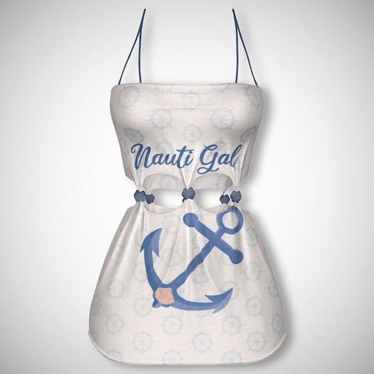 ChicModa // Cora Knotted Dress // NAUTI GAL