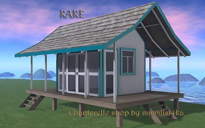 .:Bee Designs:. Coastal Cabin Gacha  Cabin RARE