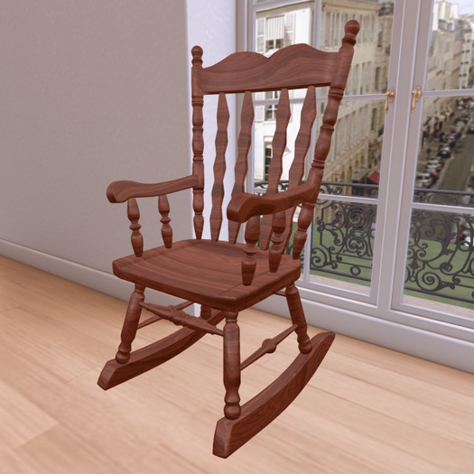 *KW* Rocking Chair (Mahogany)