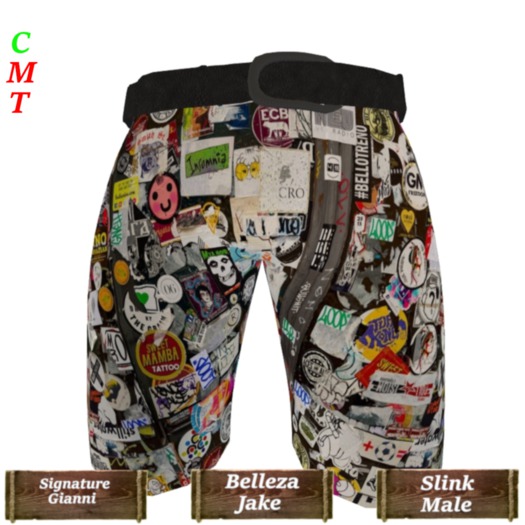 CD -GOLF SHORTS SIGNS EVERYWHERE  - Signature Jake Slink
