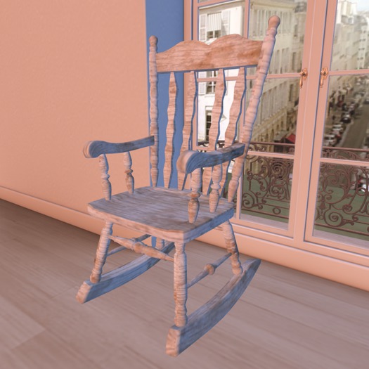 *KW* Rocking Chair (Old gray)