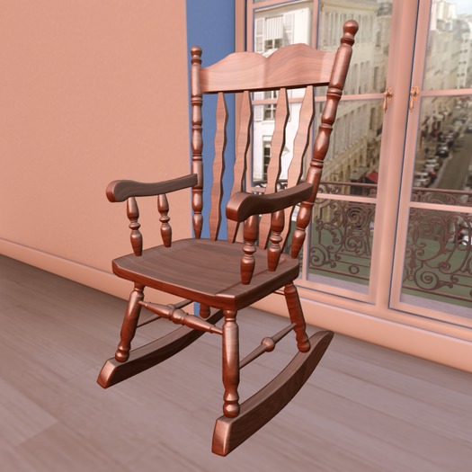 *KW* Rocking Chair (Rosewood)