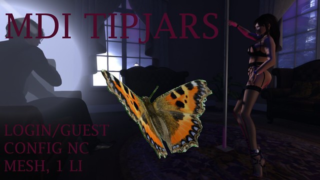 MDI Animesh Butterfly Tip Jar