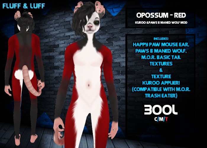 F&L - Opossum - Kuroo Mod - Red