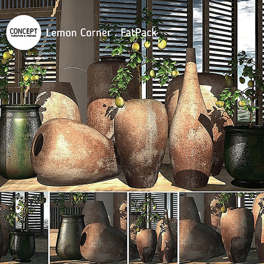 Concept} Lemon Corner. FatPack