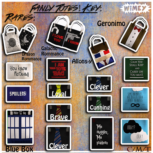 Wimey: Fanly Totes! - Know Nothing Tote