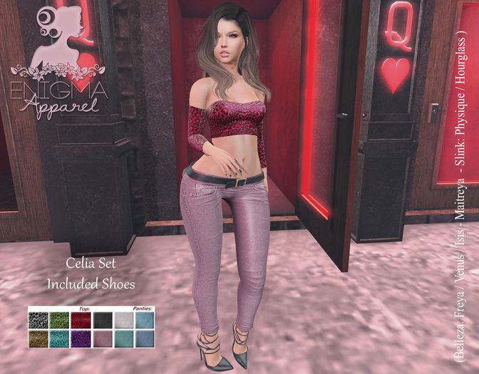 [EN] Celia Set - Hud 6 Colors