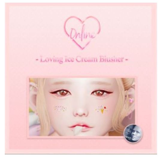 Online. Loving Ice Cream - Blusher