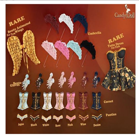 _CandyDoll_ Hazel Umbrella Aqua