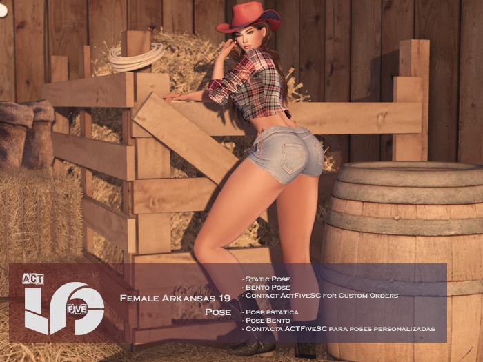 ACT5-298-Female Arkansas 19 Pose BOXED