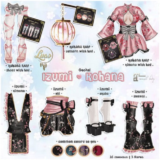 Luas Izumi Blue 4pc Set