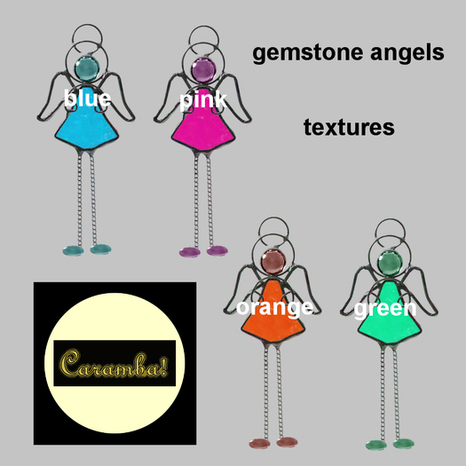 gemstone angels - textures