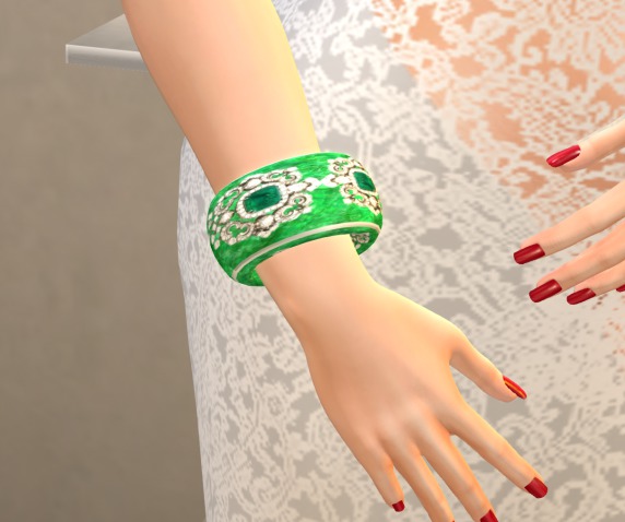 Emerald Giade Bracelet ADL