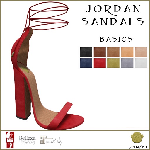 BM Jordan Sandals Basics
