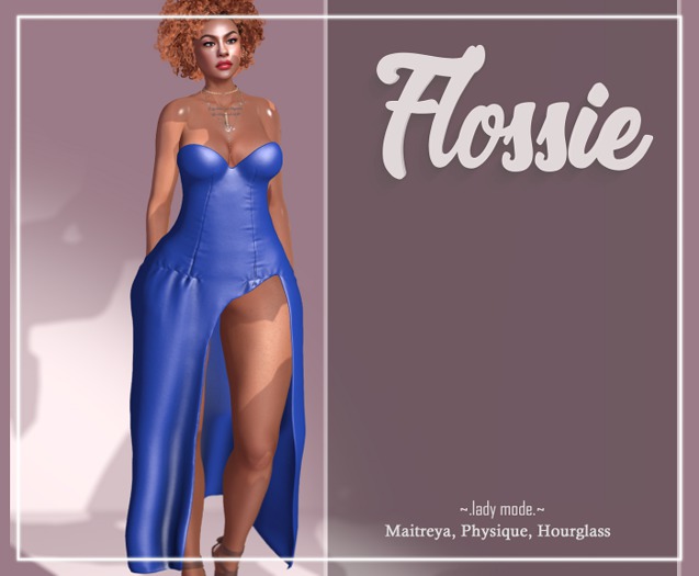 lady mode royal flossie dress {add - unpack}