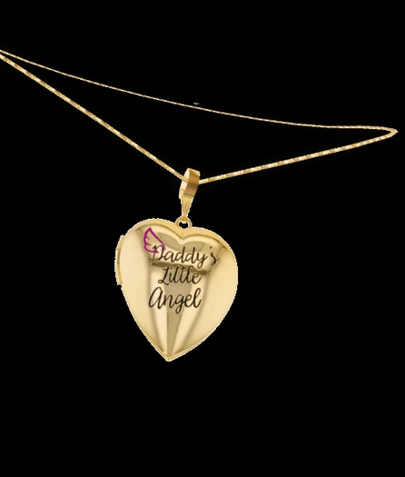 Daddy's Little Angel Necklace