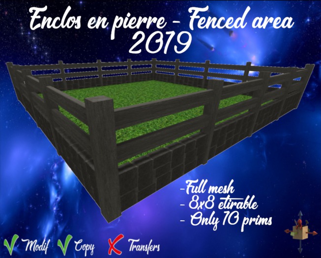 ENCLOS PIERRE - FENCED AREA