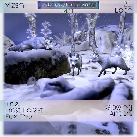 ~ASW~ The Frost Forest Fox Trio