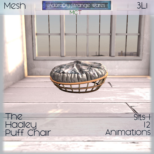 ~ASW~ The Hadley Puff Chair