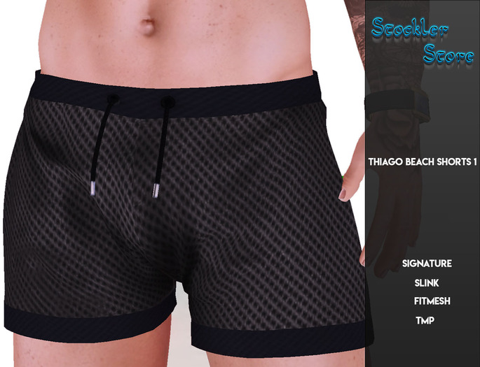 [SS] Thiago Beach Shorts 1