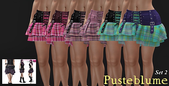 [Pusteblume] Texture for MI960457 MI Punk Ruffled Skirt Set 2