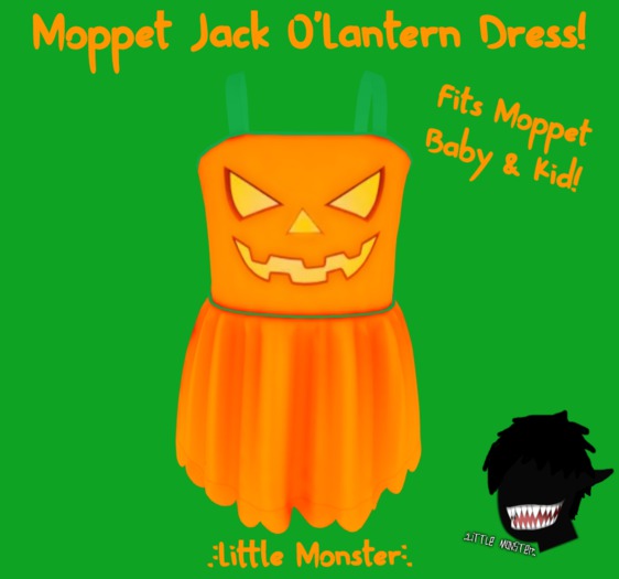Moppet - Jack O'Lantern Dress (Boxed)