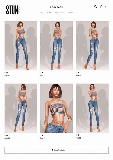 STUN - Pose Pack Collection Bento 'Doja' #94
