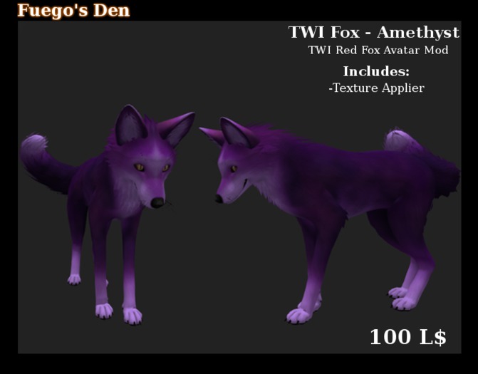 [FD] Amethyst Fox