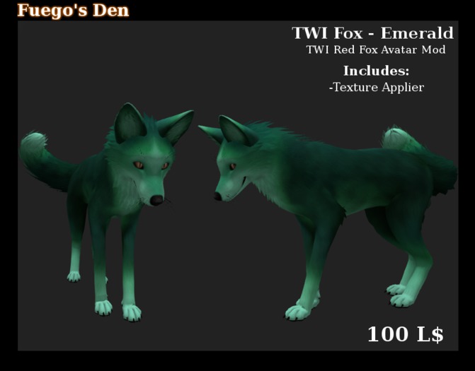 [FD] TWI Red Fox Mod - Emerald