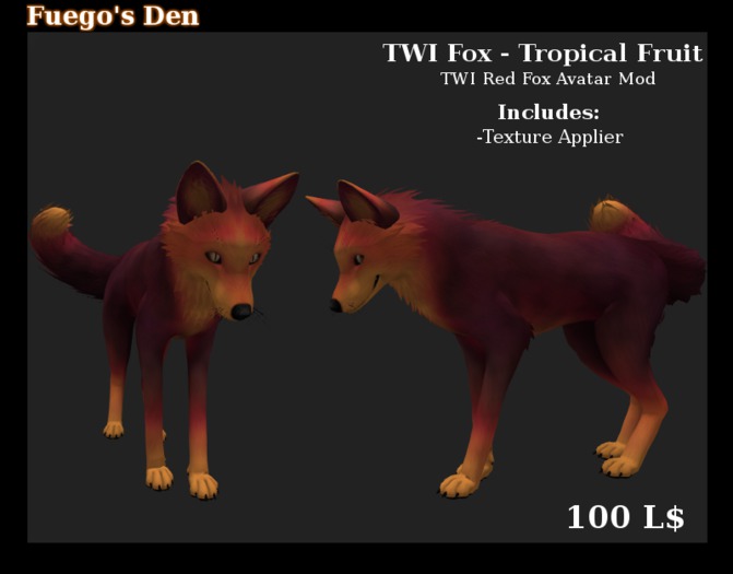 [FD] Tropical Fruit Fox