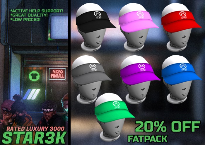 Sad Head Visor FatPack By Star3K