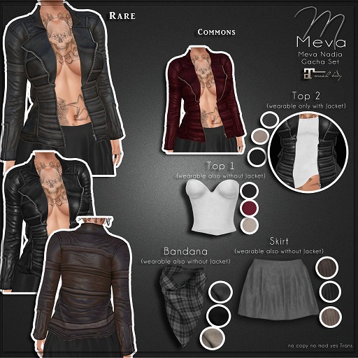 Meva Nadja Jacket Red Box