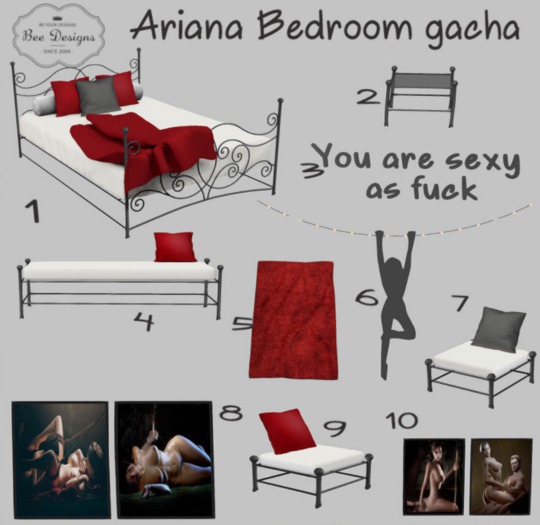 Bee Designs Ariana Bedroom gacha 3 1