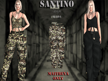 Santino Design-Cargo Pant-Brown Camo